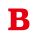 B